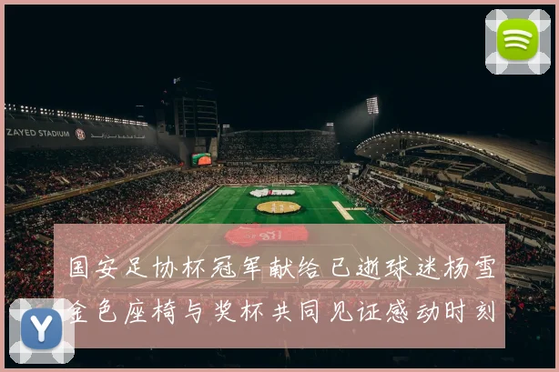 国安足协杯冠军献给已逝球迷杨雪金色座椅与奖杯共同见证感动时刻